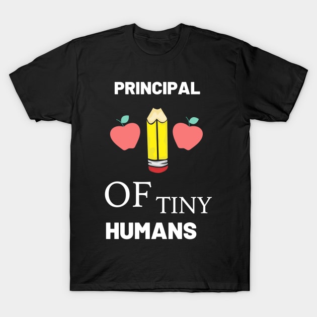 Best Gift Idea for School Principal on Birthday T-Shirt by MadArting1557